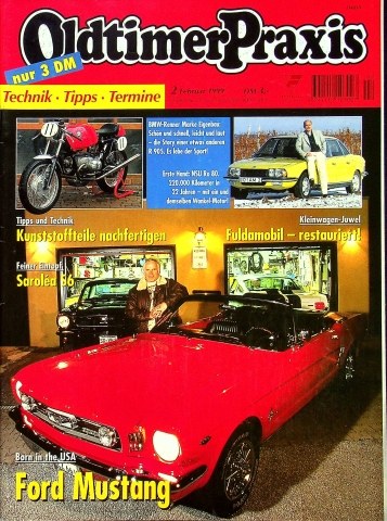 Deckblatt Oldtimer Praxis (02/1999)